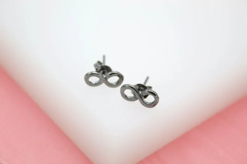 18K Gold Filled Infinity Earrings (L37)