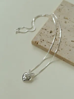 925 Silver Heart Pendant Necklace