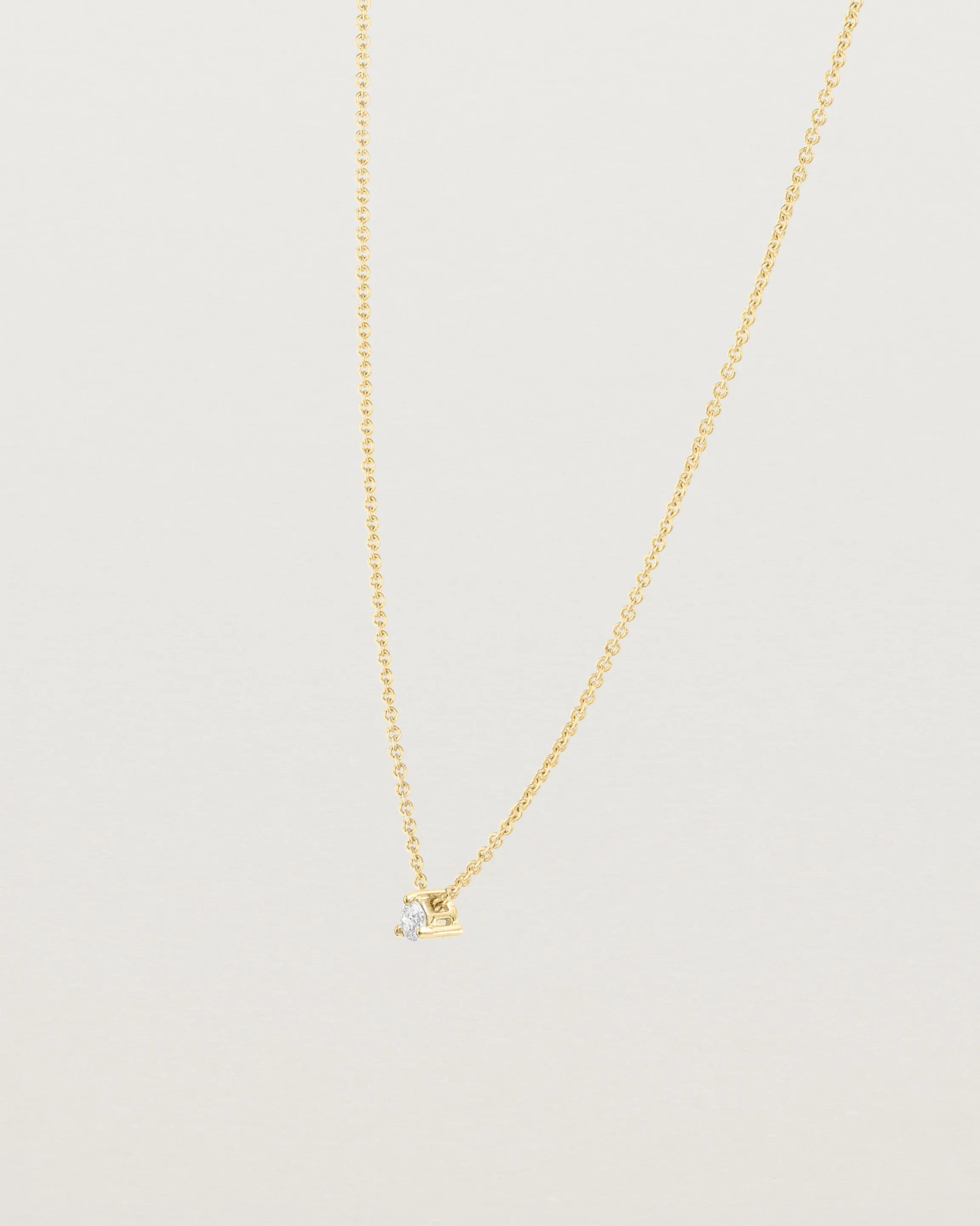 Aiona Slider Necklace | Old Cut Diamond