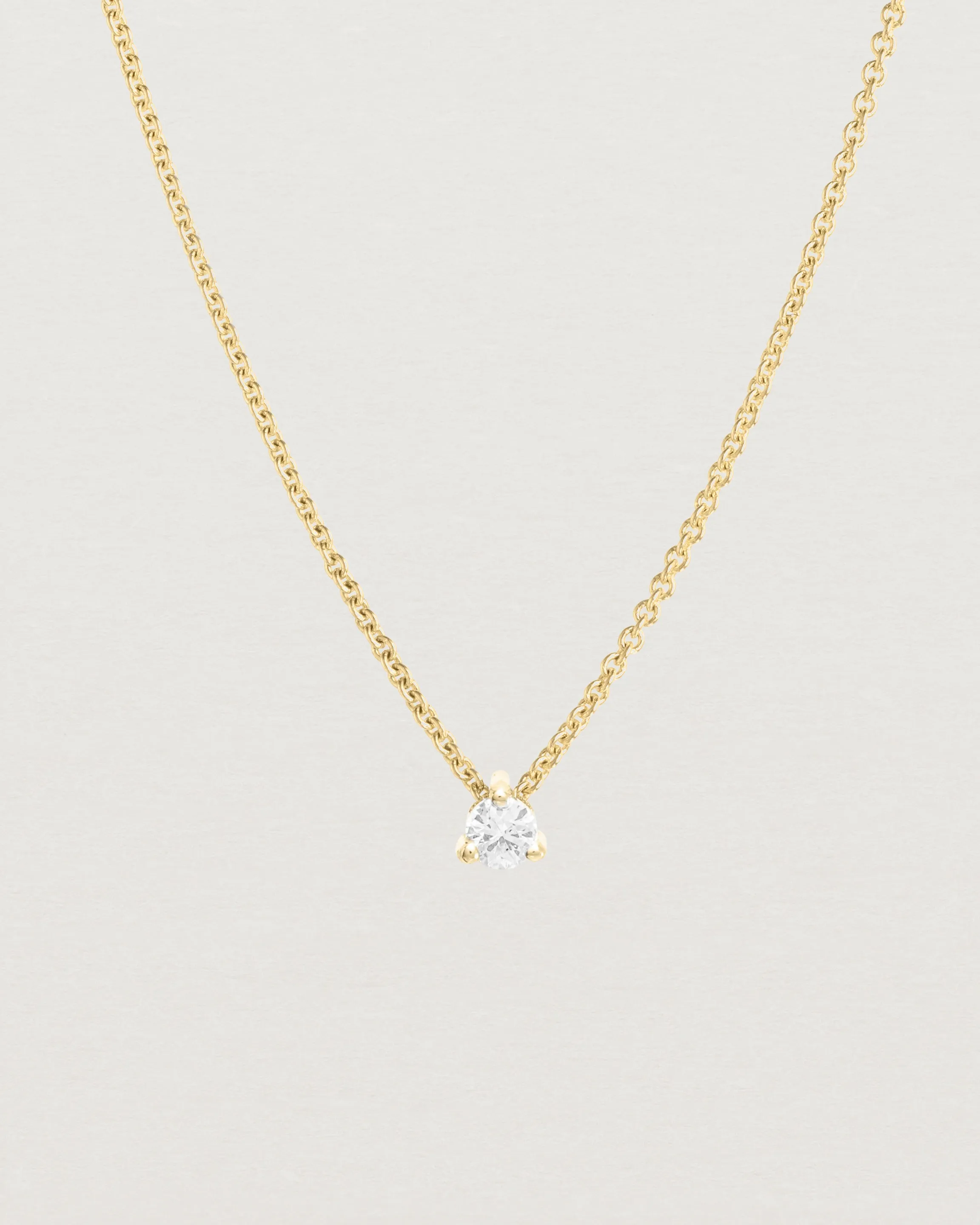 Aiona Slider Necklace | Old Cut Diamond