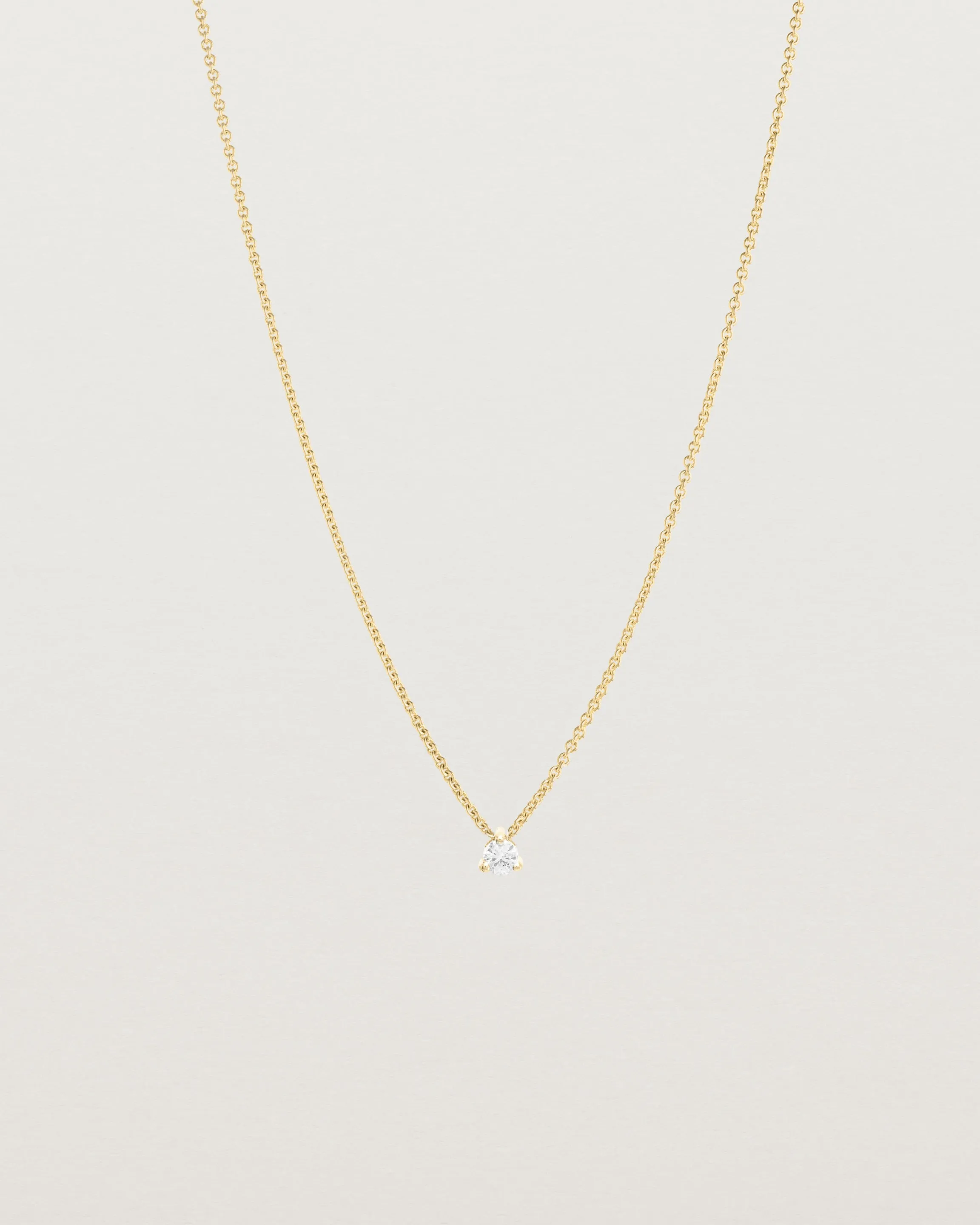 Aiona Slider Necklace | Old Cut Diamond