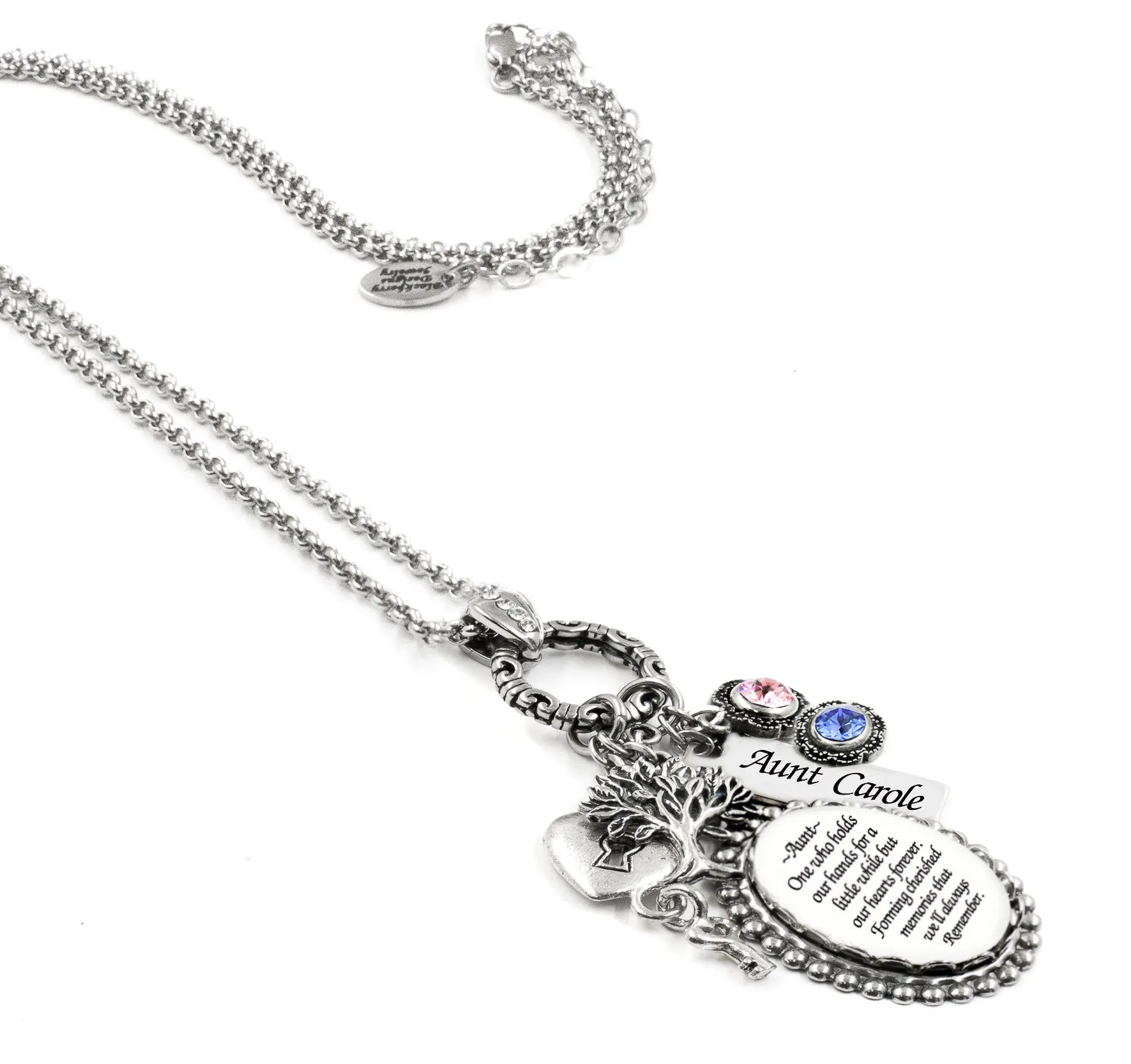 Aunt Necklace Personalized Jewelry