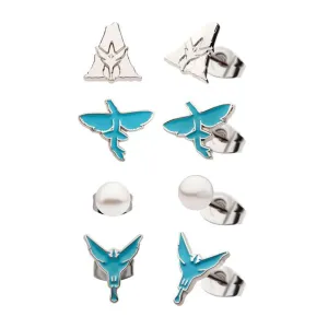 Avatar 2: The Way of Water Stud Earrings 4-Pack