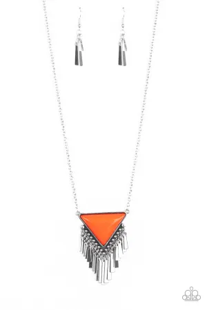 Badlands Bonanza Orange-Necklace