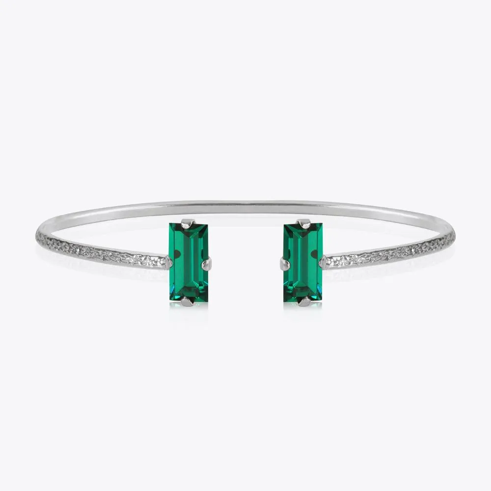 Baguette Bracelet / Emerald