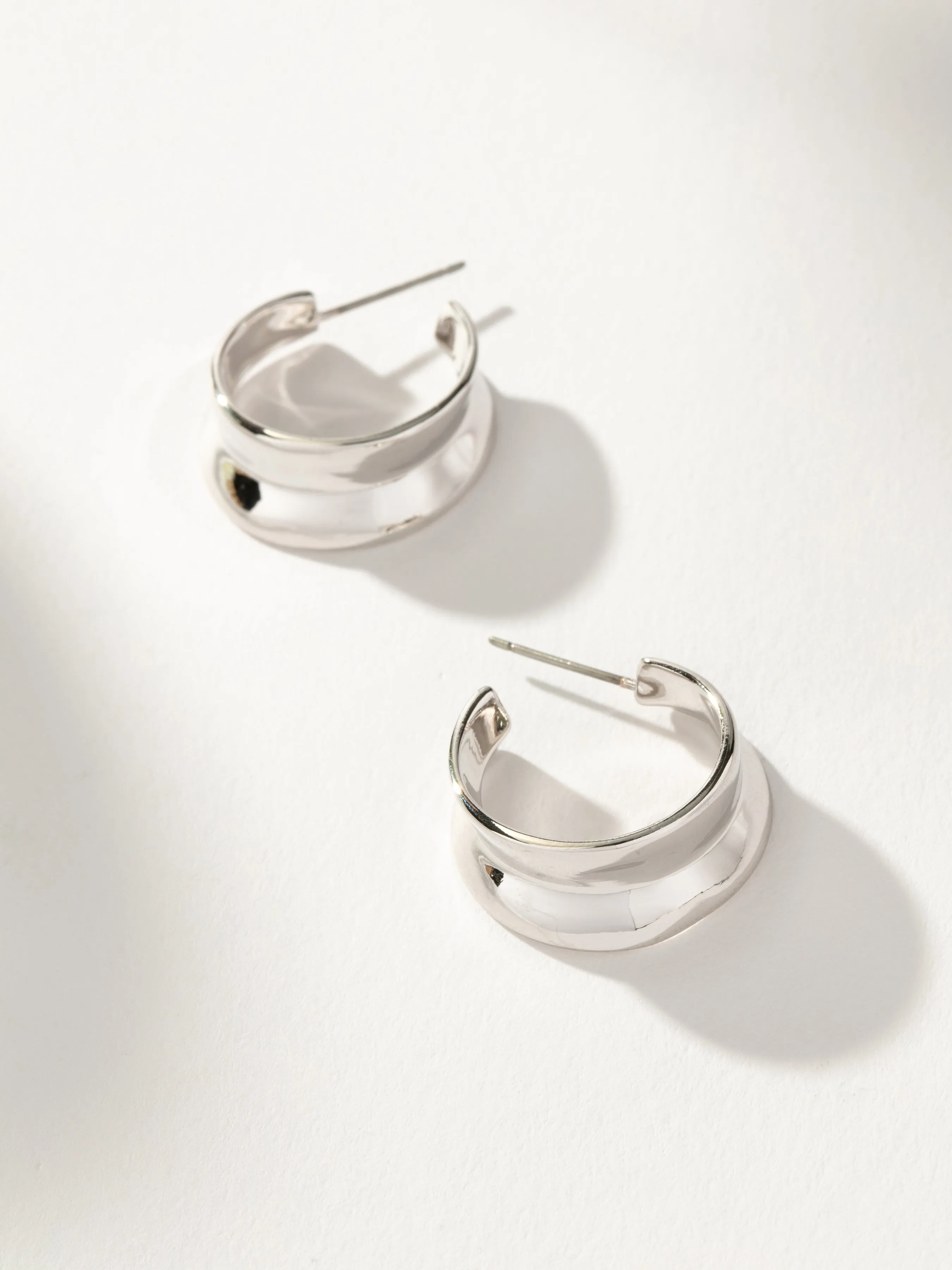 Bold Balance Hoop Earrings