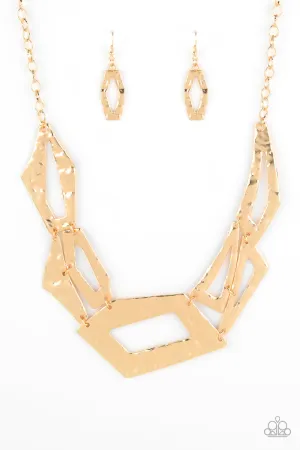 Break The Mold Gold-Necklace