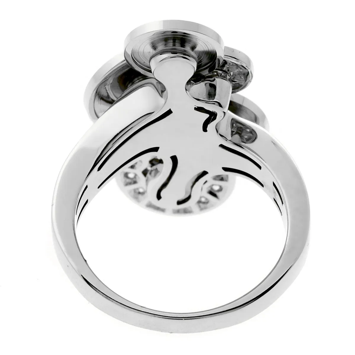 Bulgari Cicladi Diamond White Gold Ring