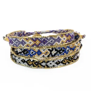 Bundle - Moonlight Metallic Friendship Bracelets