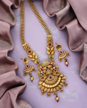 CHIC & FANCY FLORET RAJWADI NECKLACE