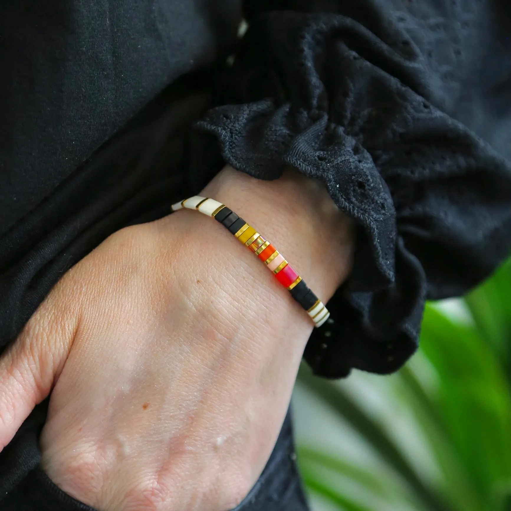 CITYSCAPE - Tila Bead Bracelet | Single