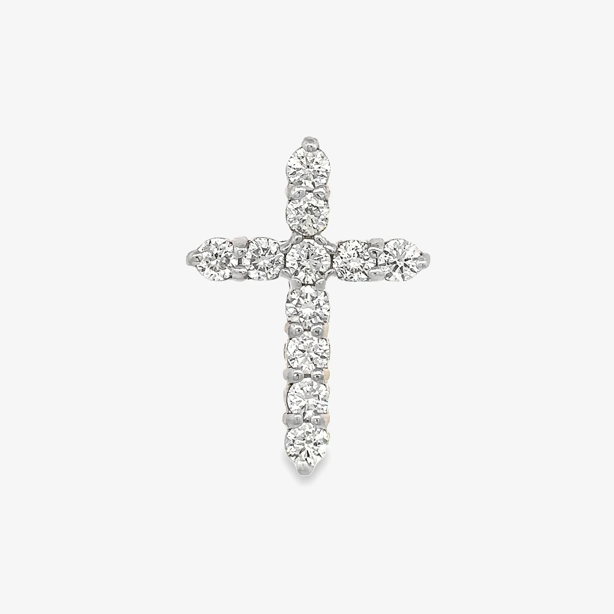 Classic 2.05ct Diamond Cross Pendant