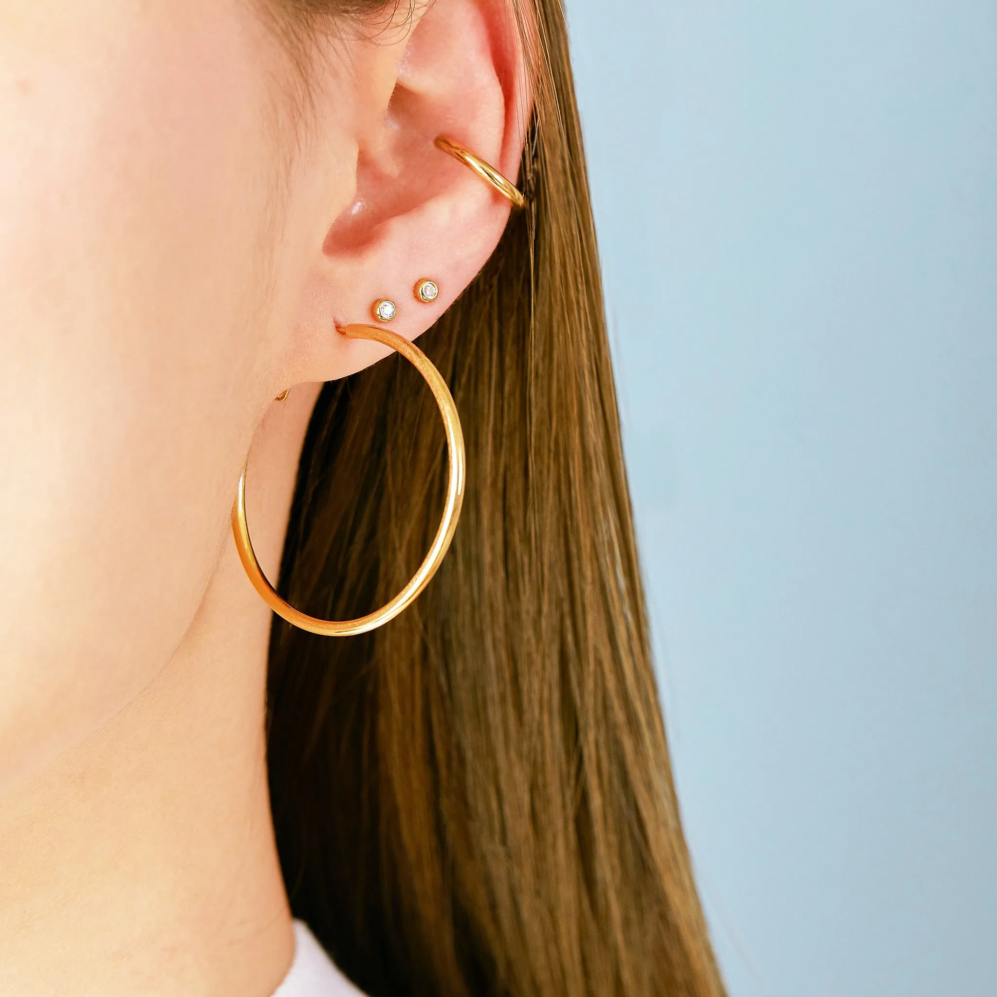 Classic 40mm Hoop Earrings