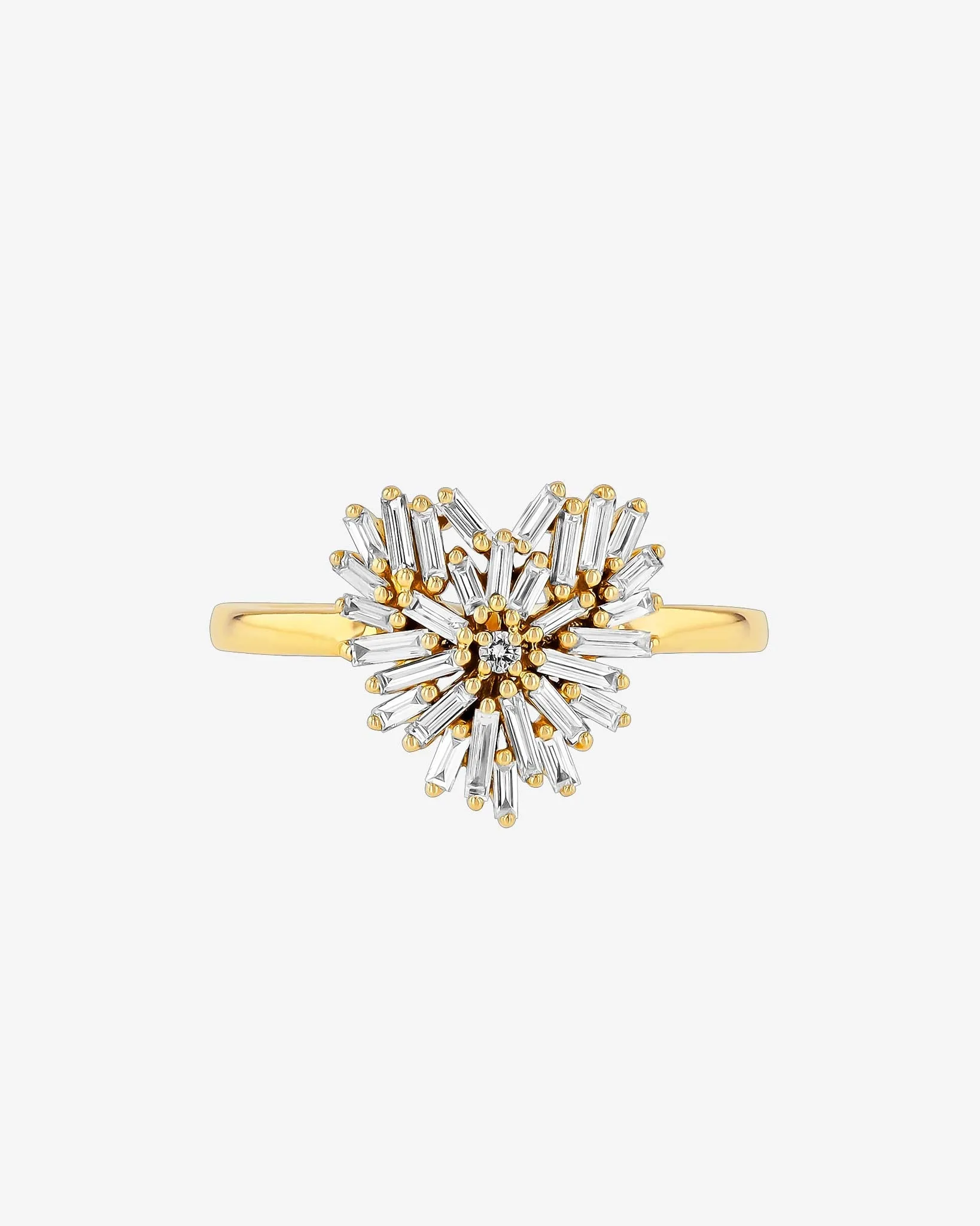 Classic Diamond Small Heart Ring