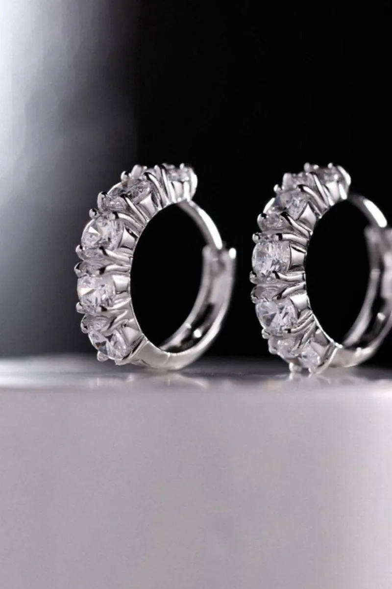 Classic Hoop Earrings Set