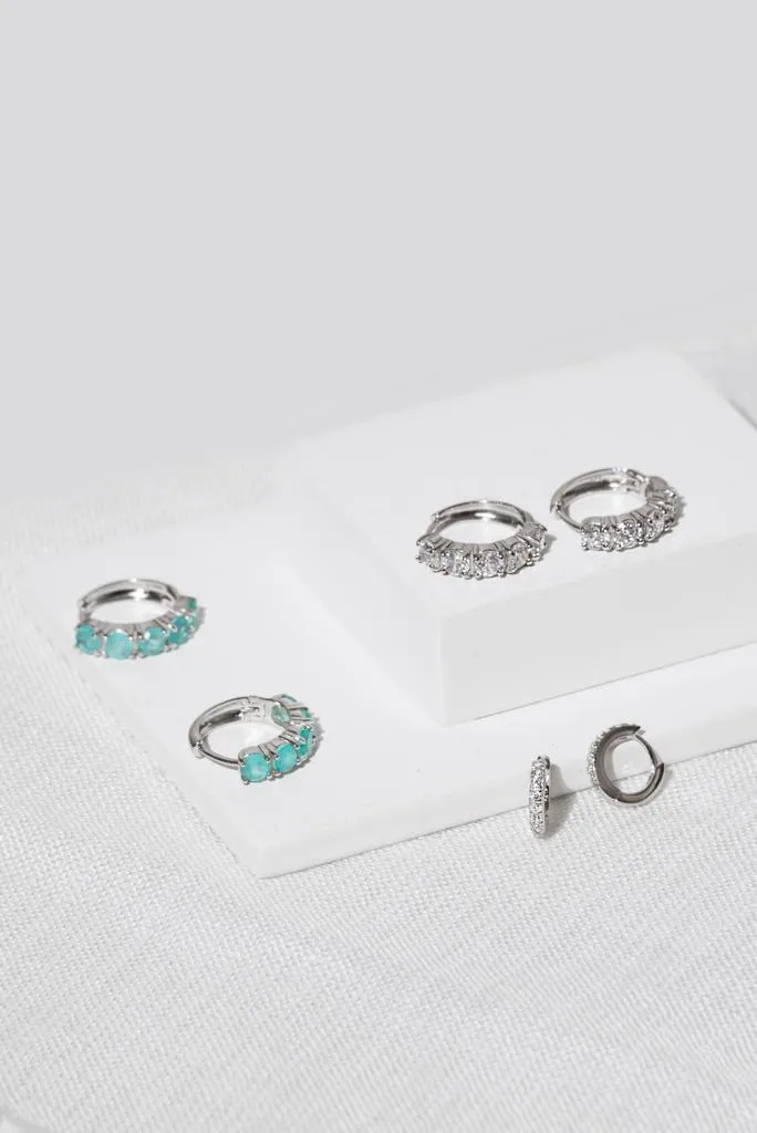 Classic Hoop Earrings Set