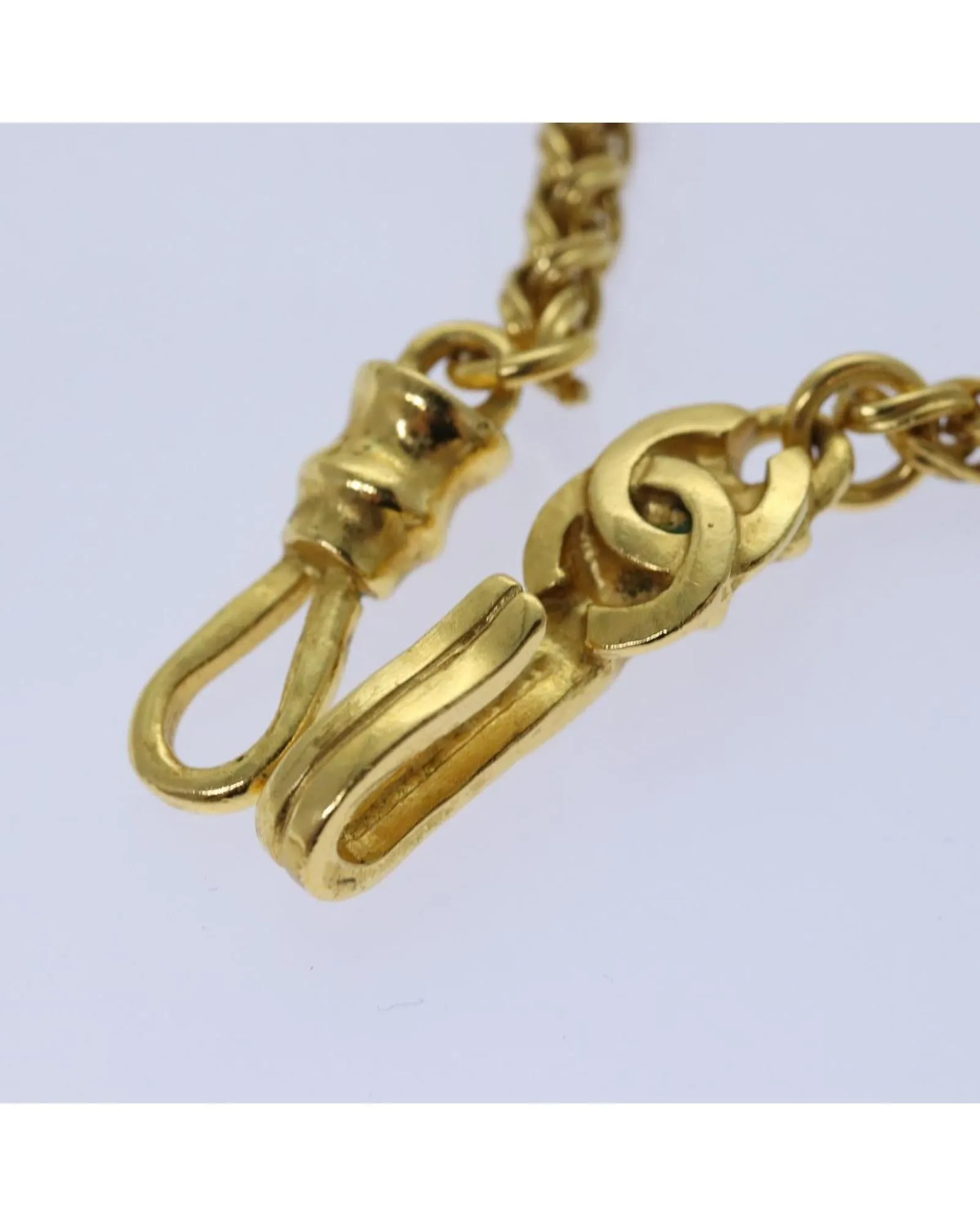 Coco Mark Necklace with Gold CC Detail