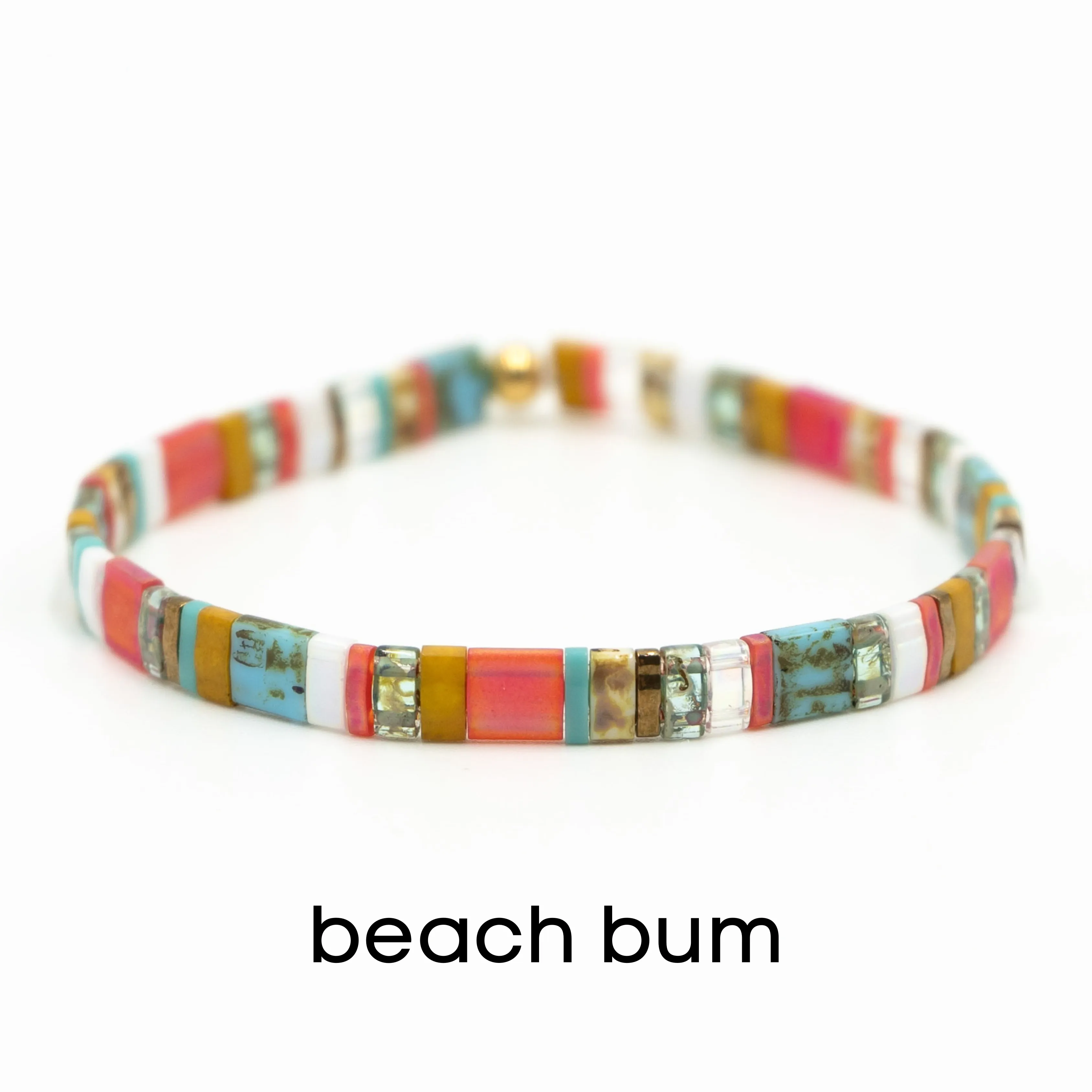 COLOR BLAST - Tila Bead Bracelets