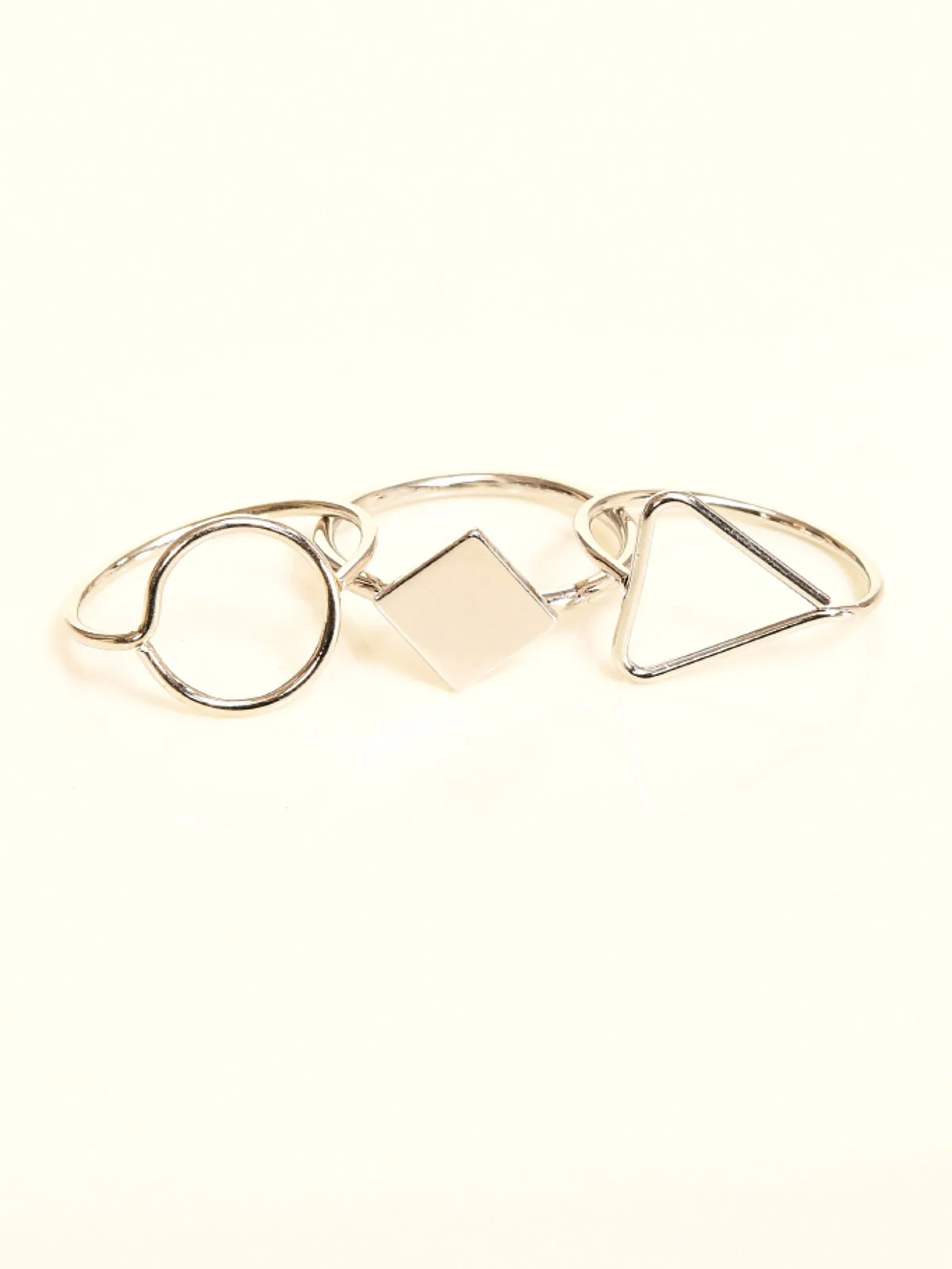 Contemporary Rings Set