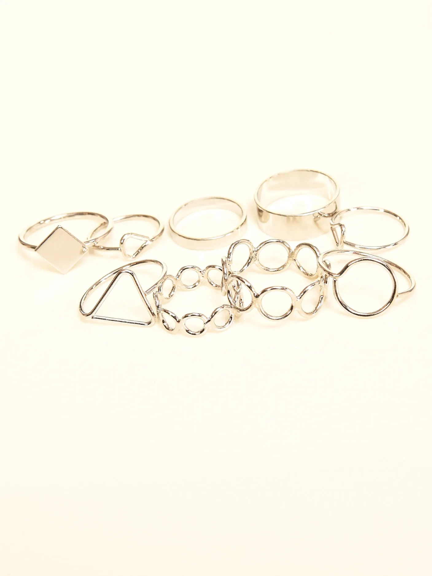 Contemporary Rings Set