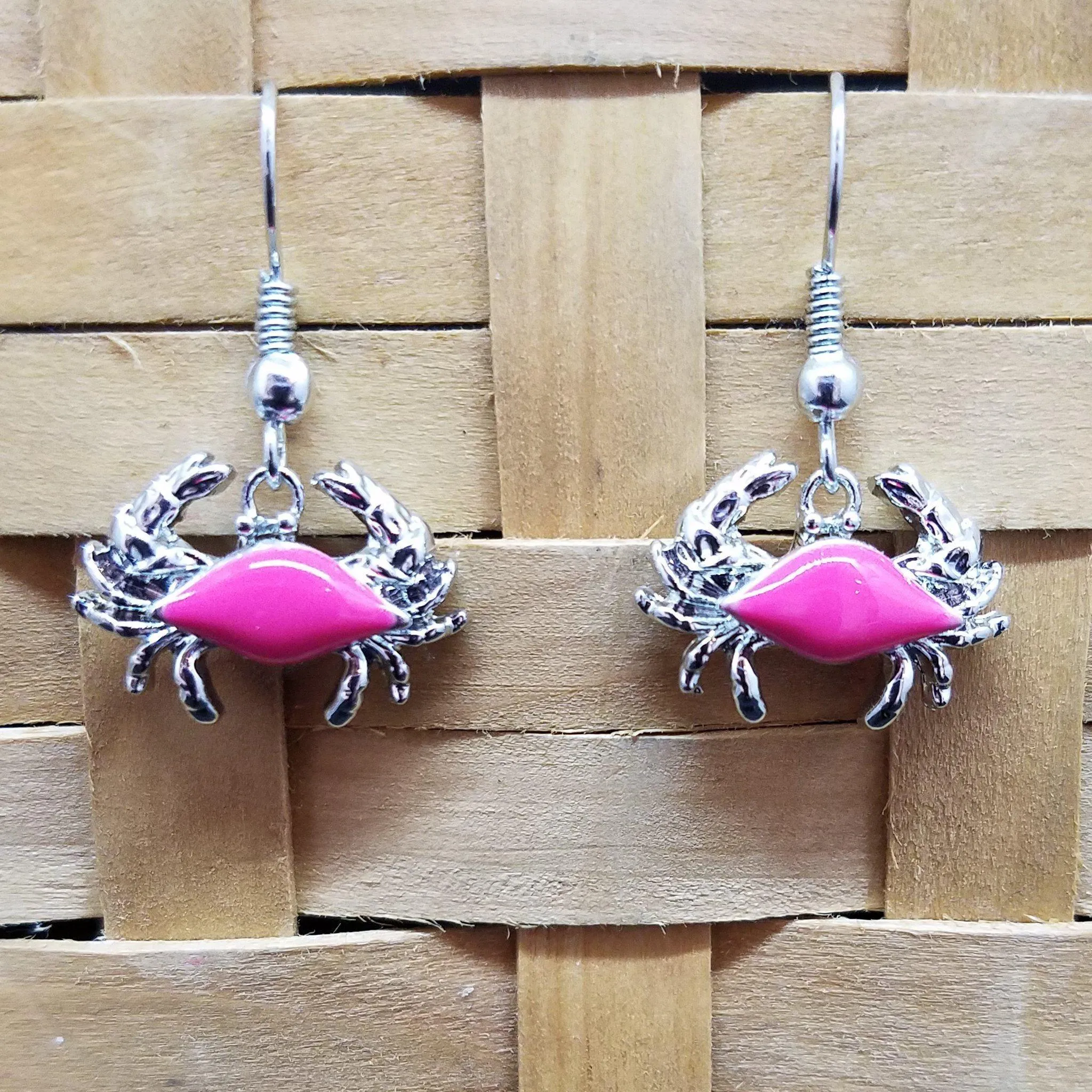 Crab / Dangle Earrings