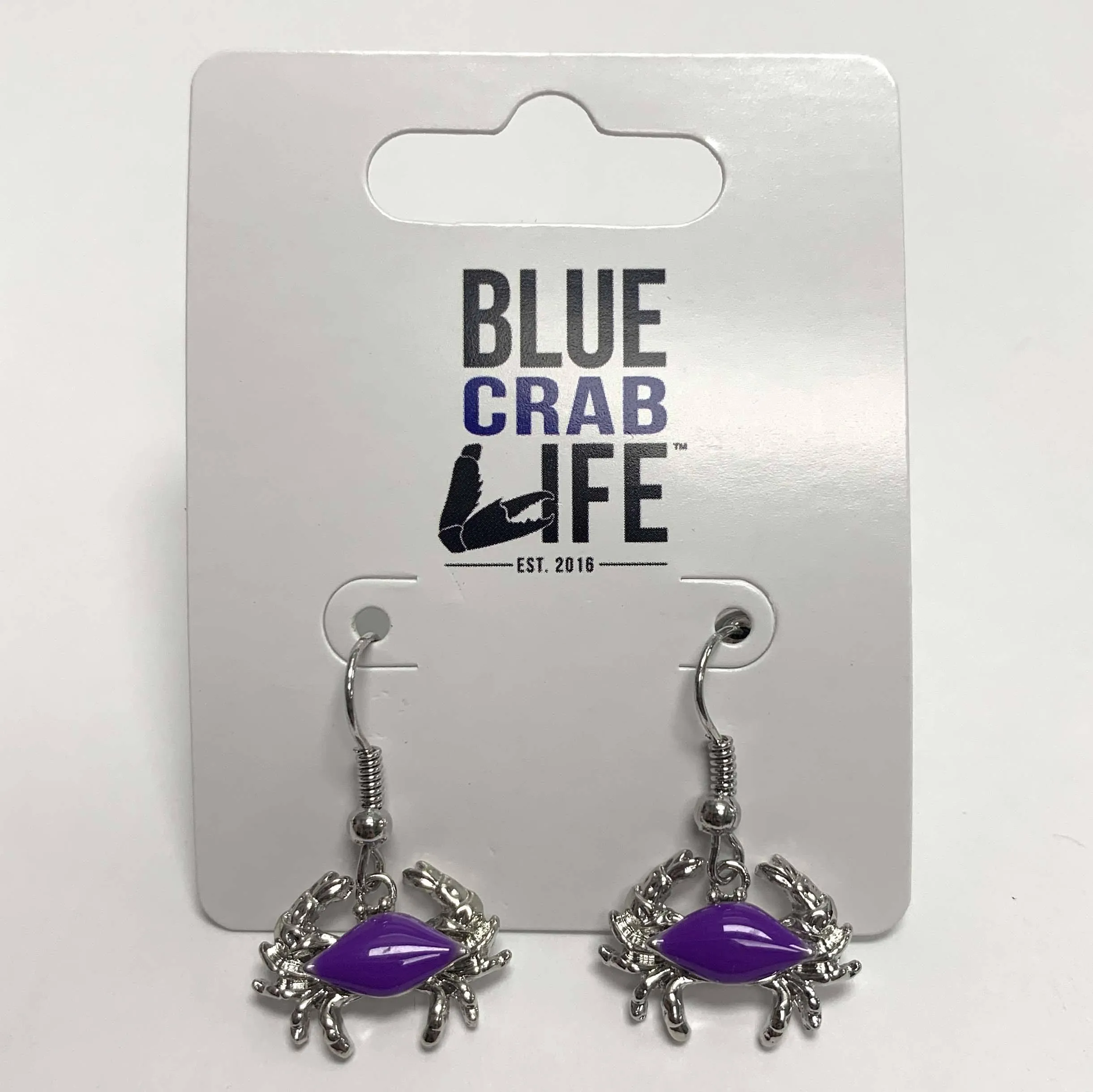 Crab / Dangle Earrings