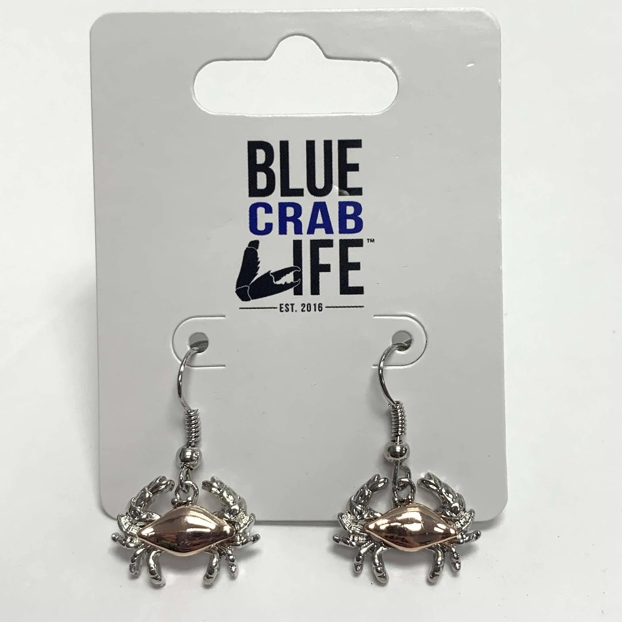 Crab / Dangle Earrings