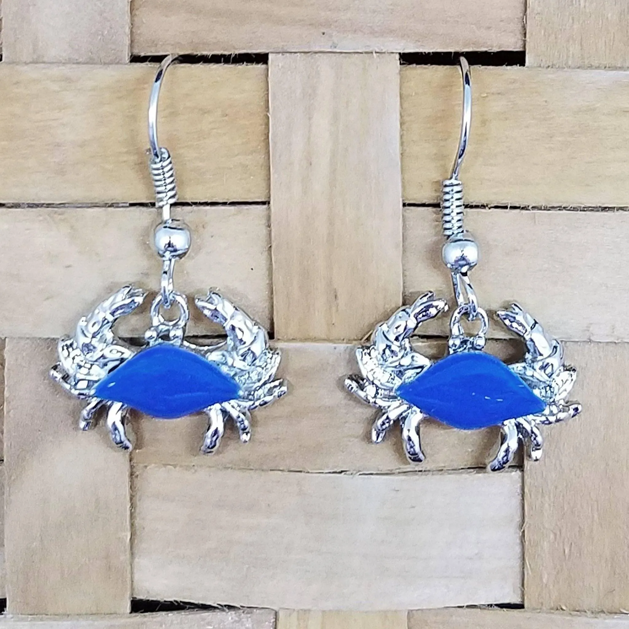 Crab / Dangle Earrings