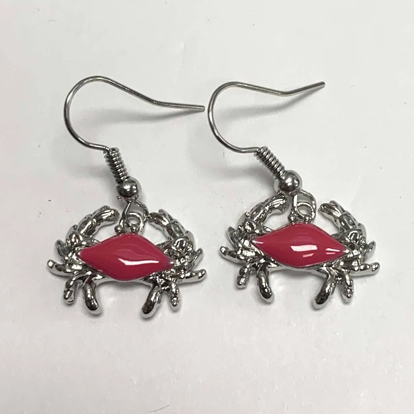 Crab / Dangle Earrings