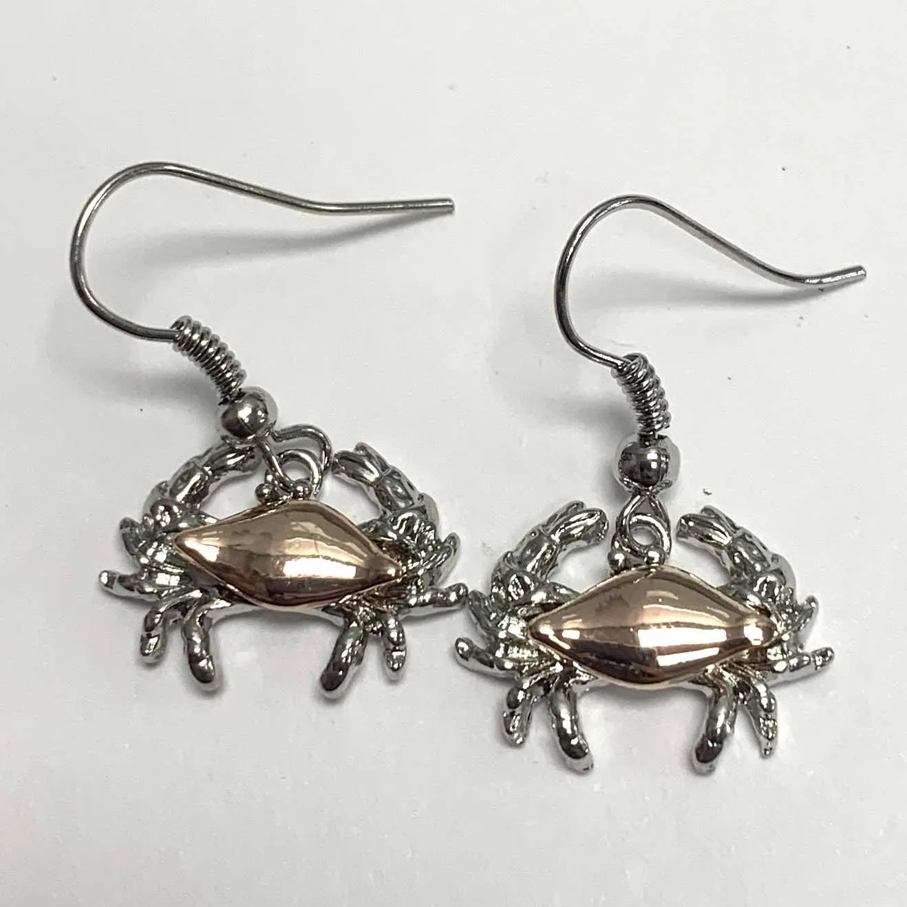 Crab / Dangle Earrings