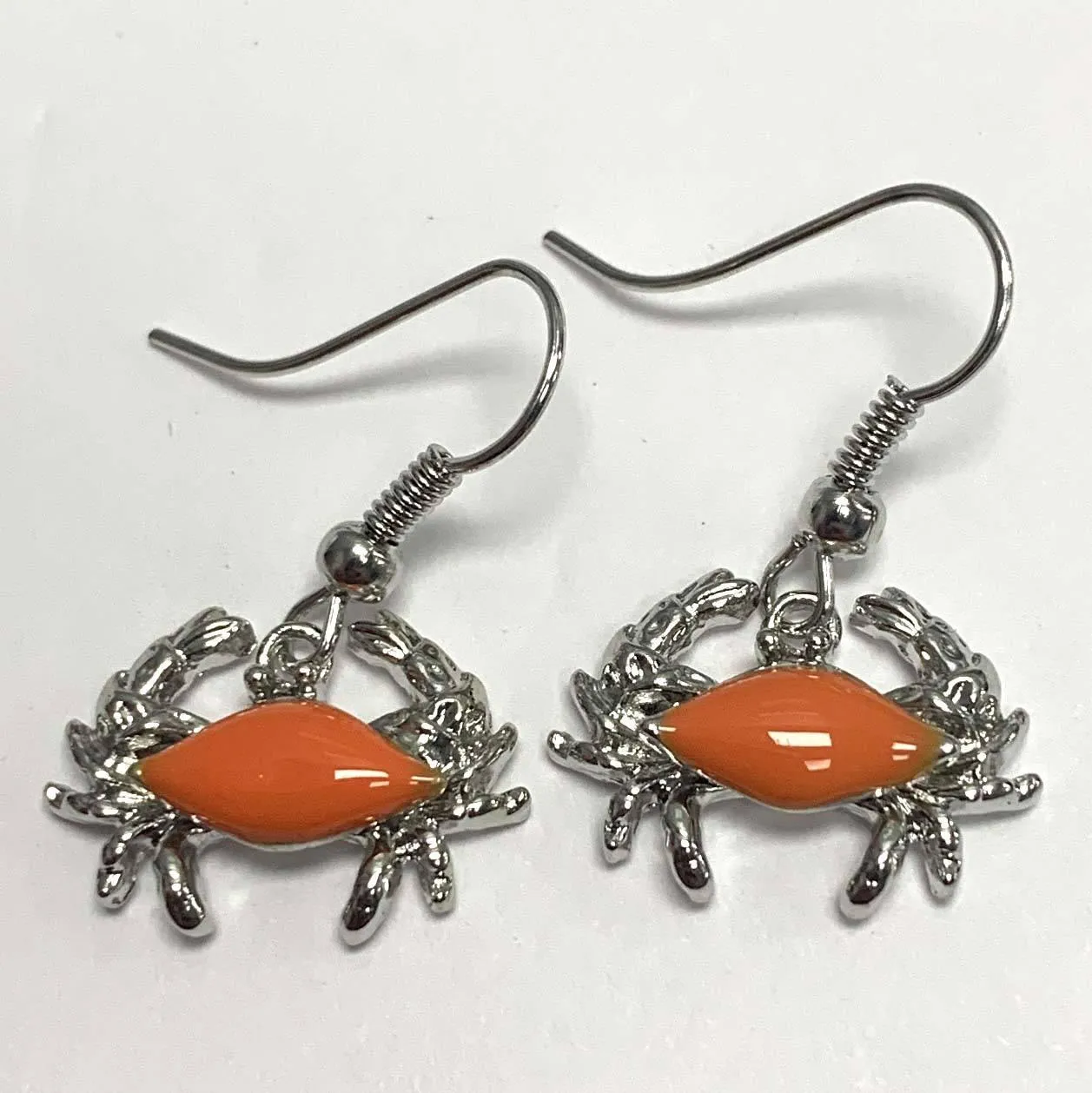 Crab / Dangle Earrings