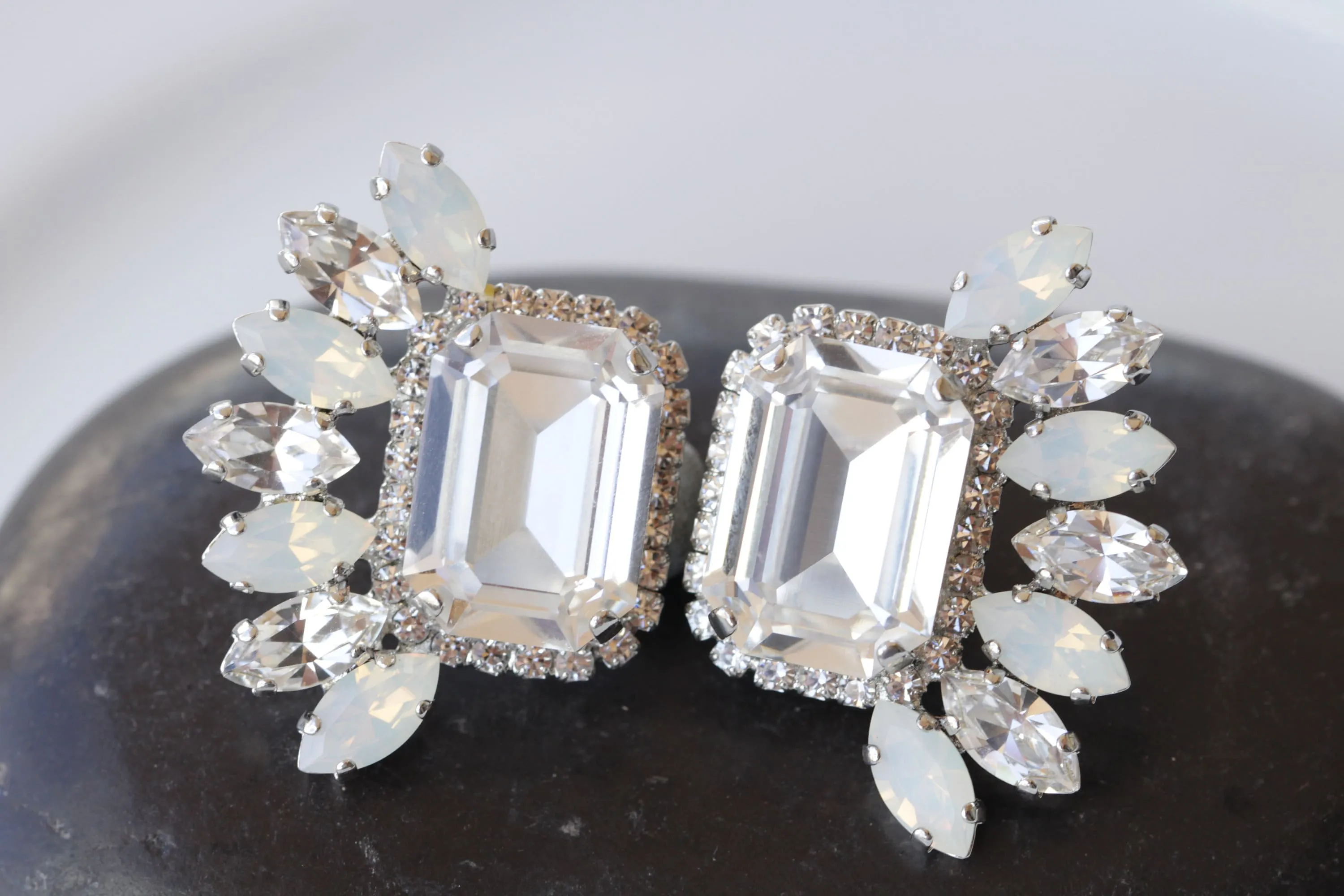 CRYSTALS WEDDING EARRINGS