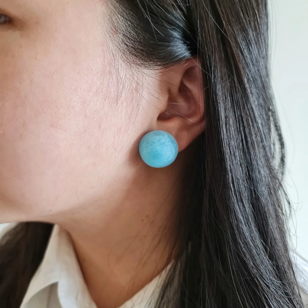 Dome Aqua Studs