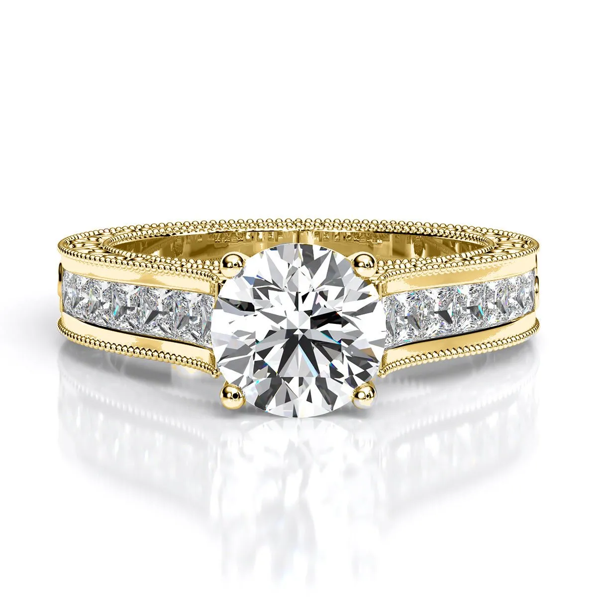 Edelweiss - Round Lab Diamond Engagement Ring (IGI Certified)