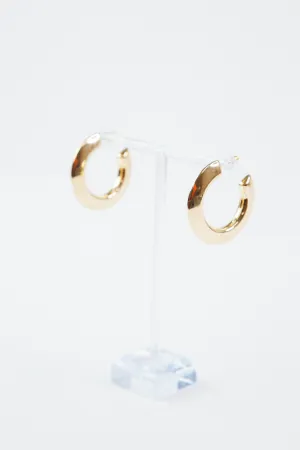 Emelia Hoop Earrings, Gold