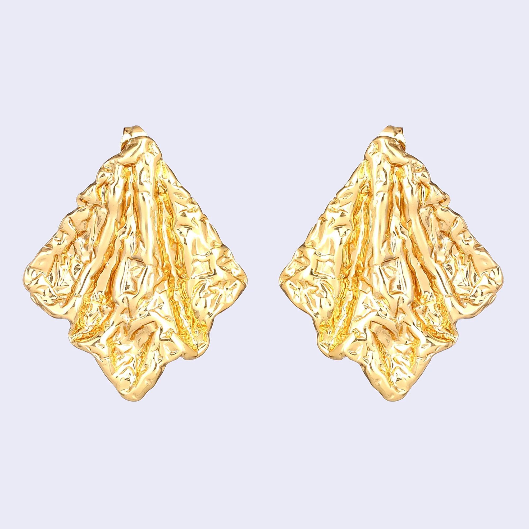 Estele Gold Plated Modern Fashionable & Fancy Demifine Stud Earrings for Girls and women