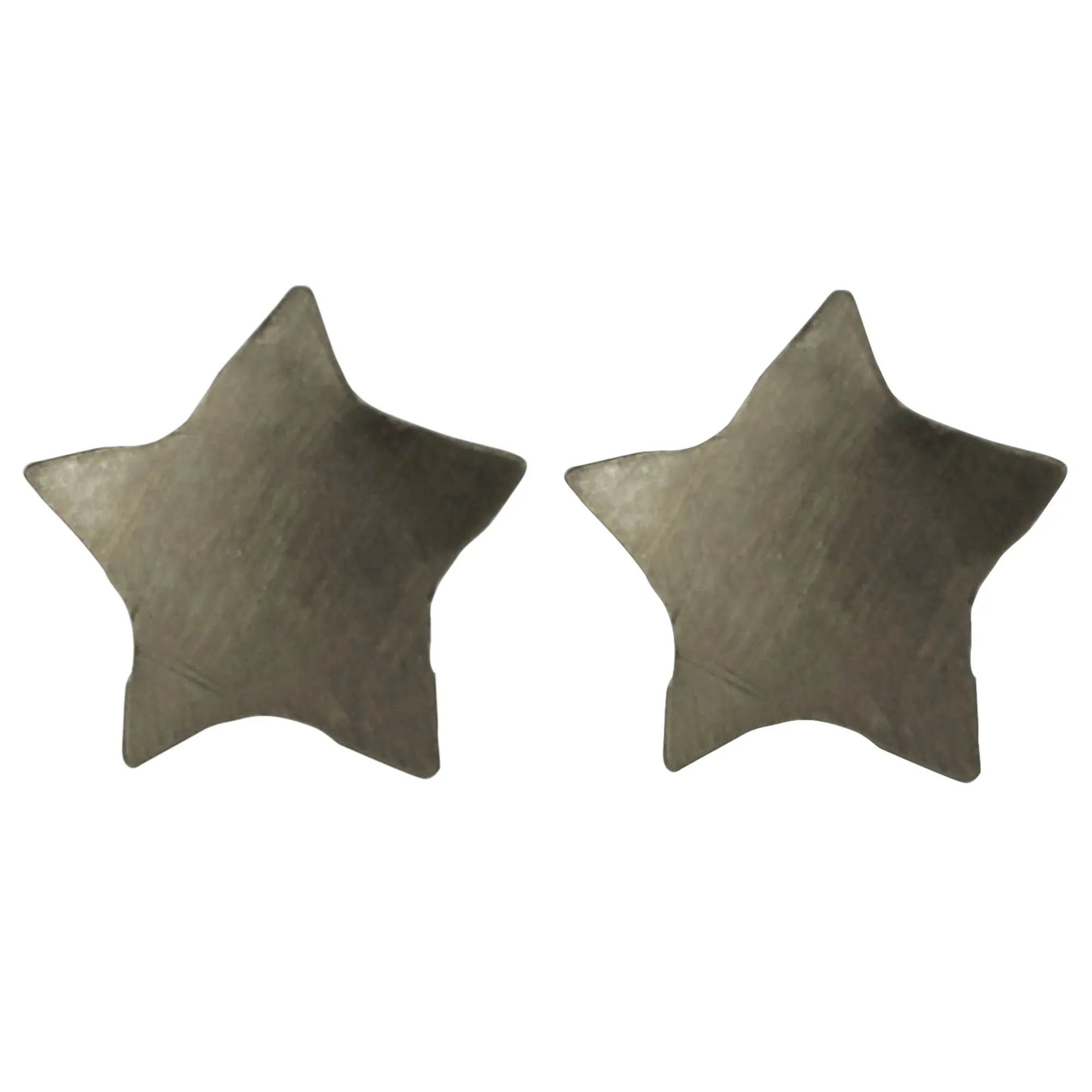 Gia Star Post Earring, Silver