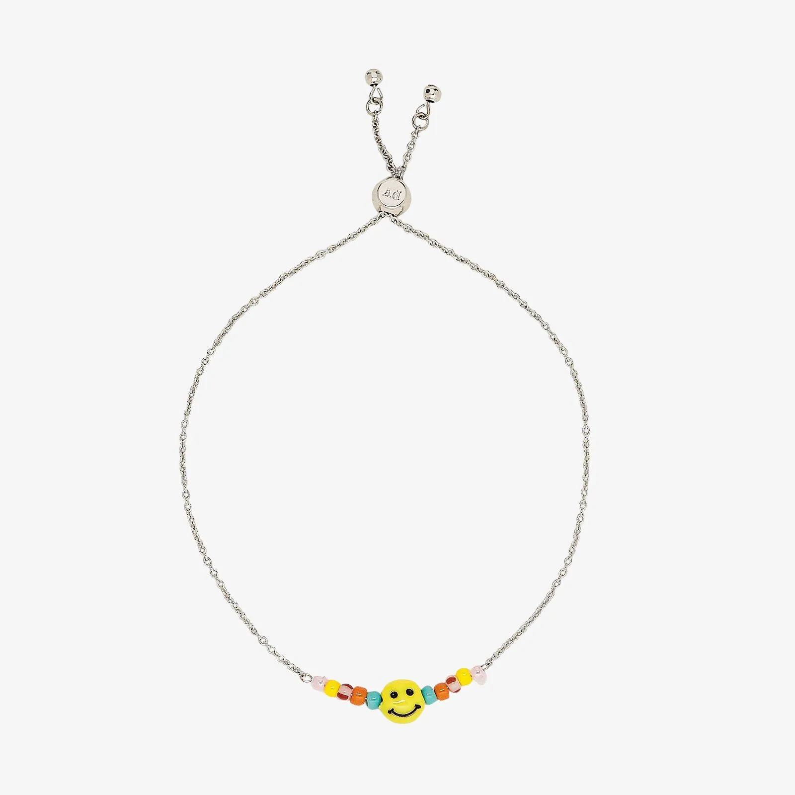 Happy Face Slider Bracelet