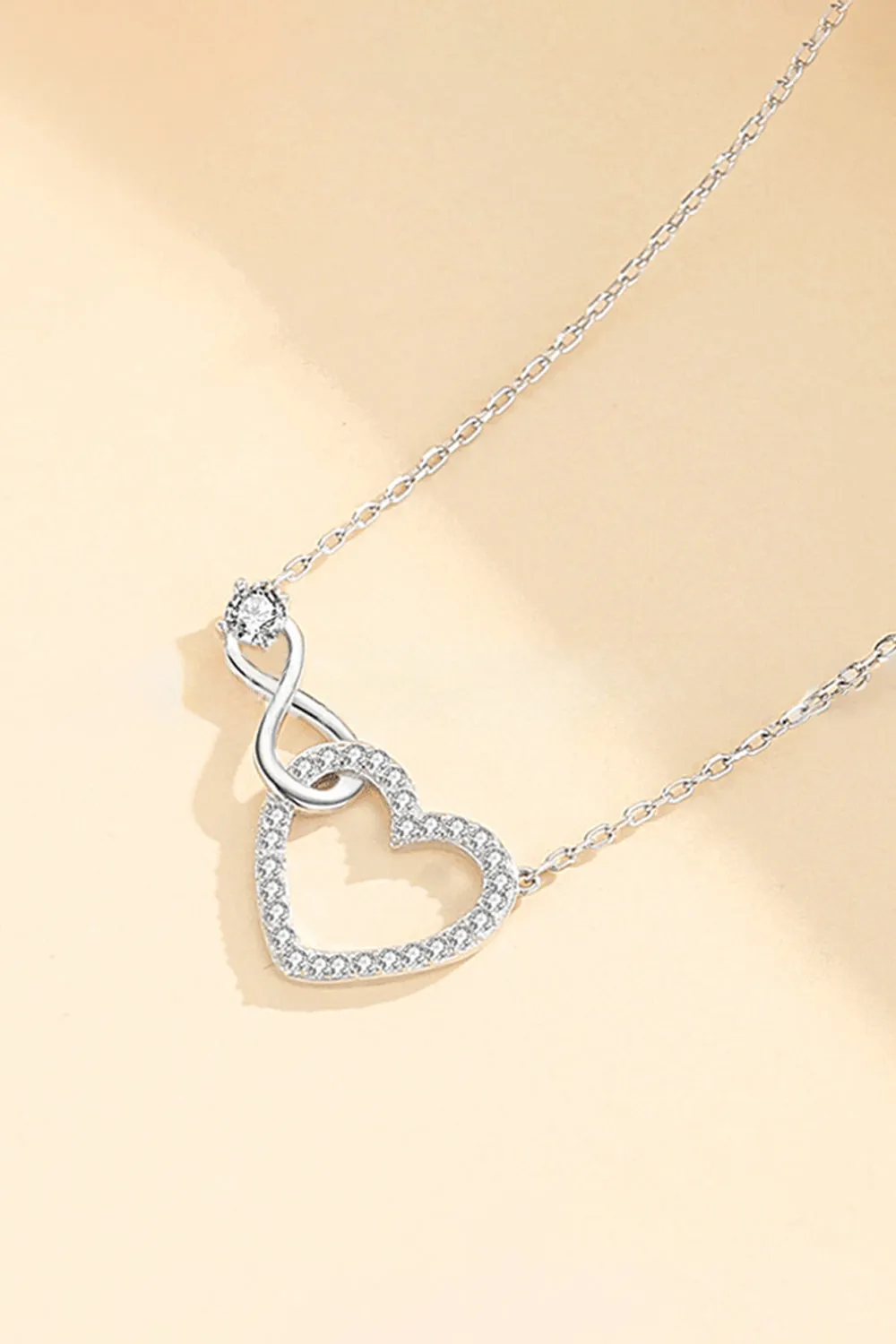 Heart Knot Pendant Necklace