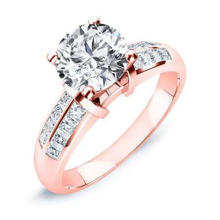 Heather - GIA Natural Cushion Diamond Engagement Ring