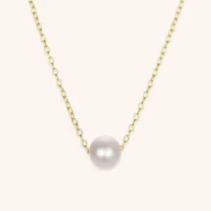 Isla Gold Pearl Necklace