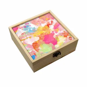 Jewellery Box Makepup Organizer -  Watercolor Shades