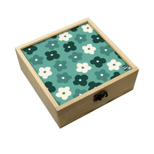 Jewellery Box Wooden Jewelry Organizer -  Irish Flowers