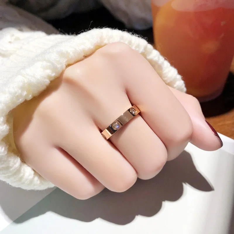 Just Lil Things  Artificial Rose Gold Ring jltr0223