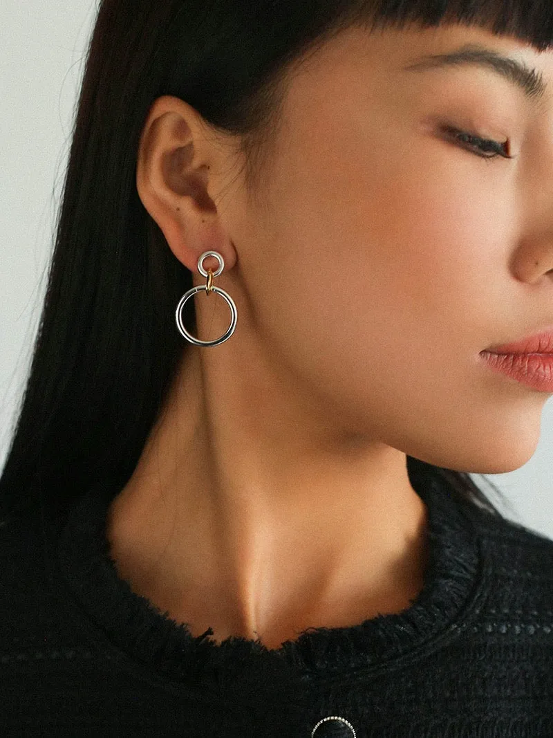 Large Circles Earrings