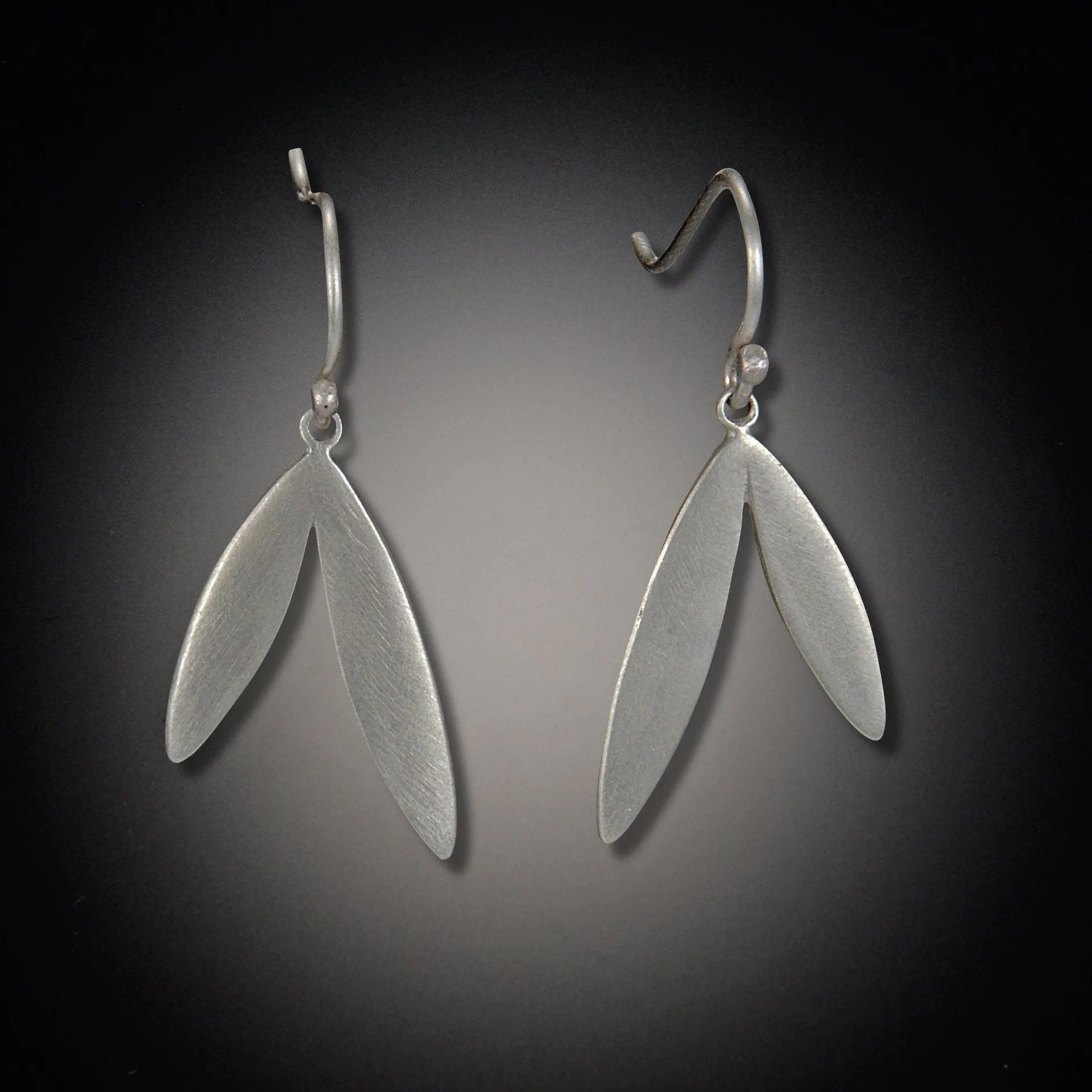 Large Leaf Earrings