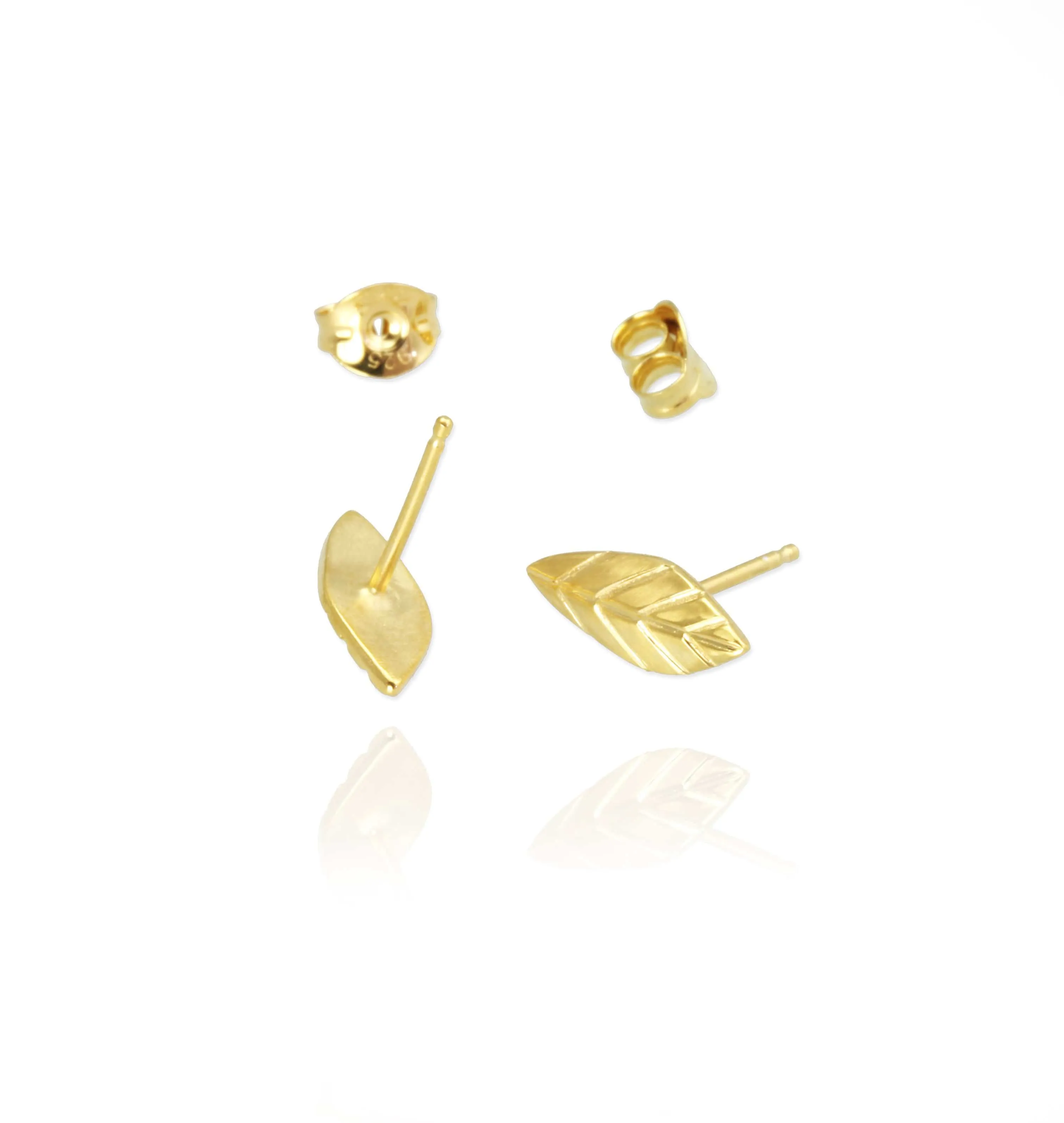 Leaf Stud Earrings