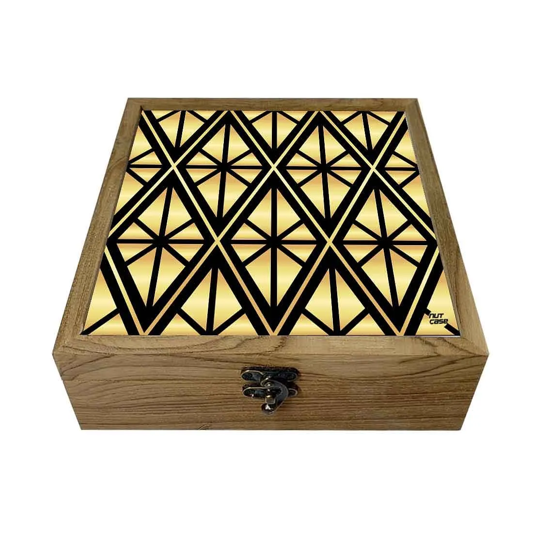 Nutcase Jewellery Box for Women Latest Design fancy - Unique Gifts -Geometric Diamond