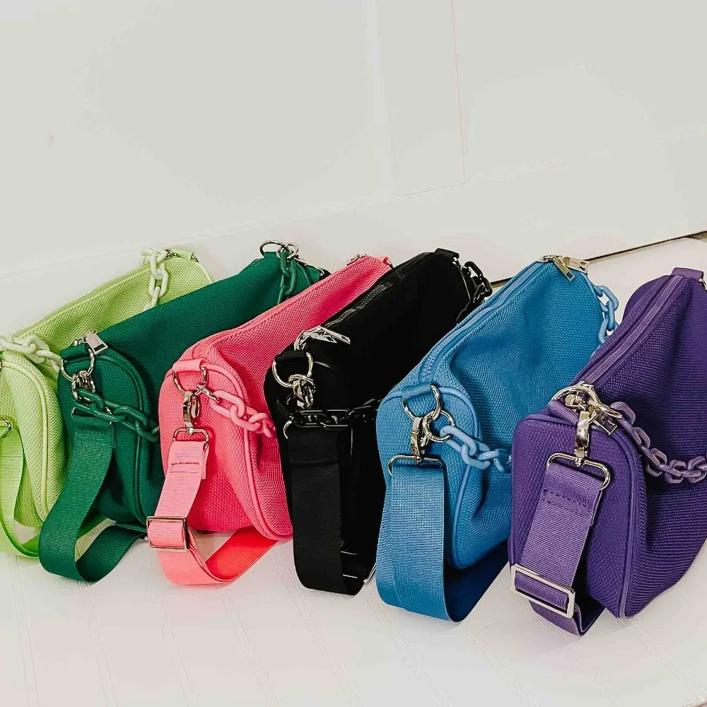 Oh So Neon Crossbody Shoulder Bag