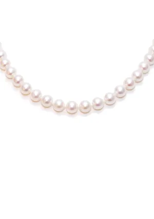 Oster Collection Chinese White Pearl Necklace | 18"